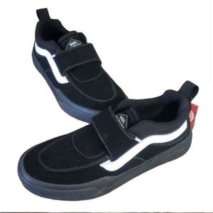 New Vans Kyle Pro 2 Black Velcro Laceless Sneakers